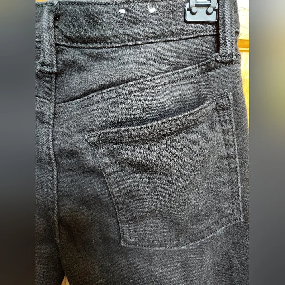 EUC --GAP Boys Black Destructed Jeans